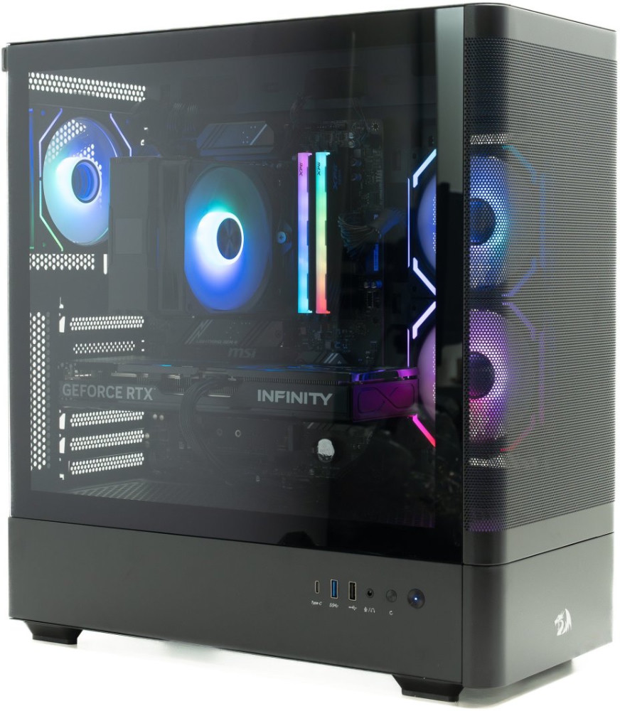 Komputer Obsidian PRIME, Ryzen 5 7600X, 32 GB, Radeon RX 9060 XT, 1 TB M.2 PCIe
