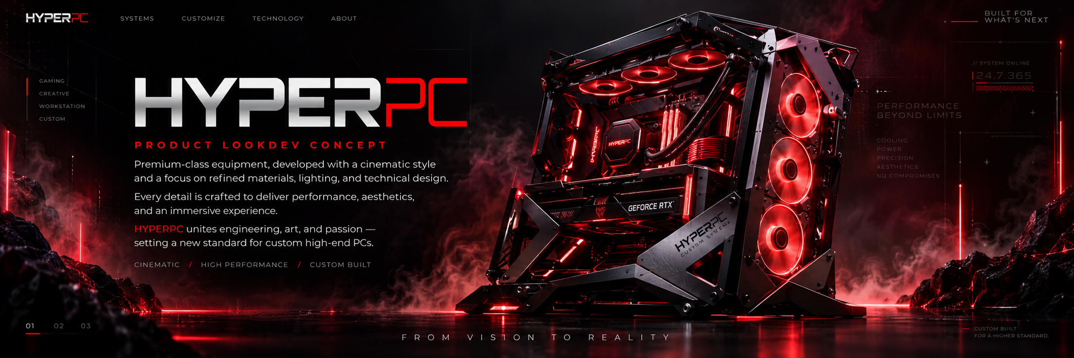 Komputer HYPERPC — prezentacja gamingowa