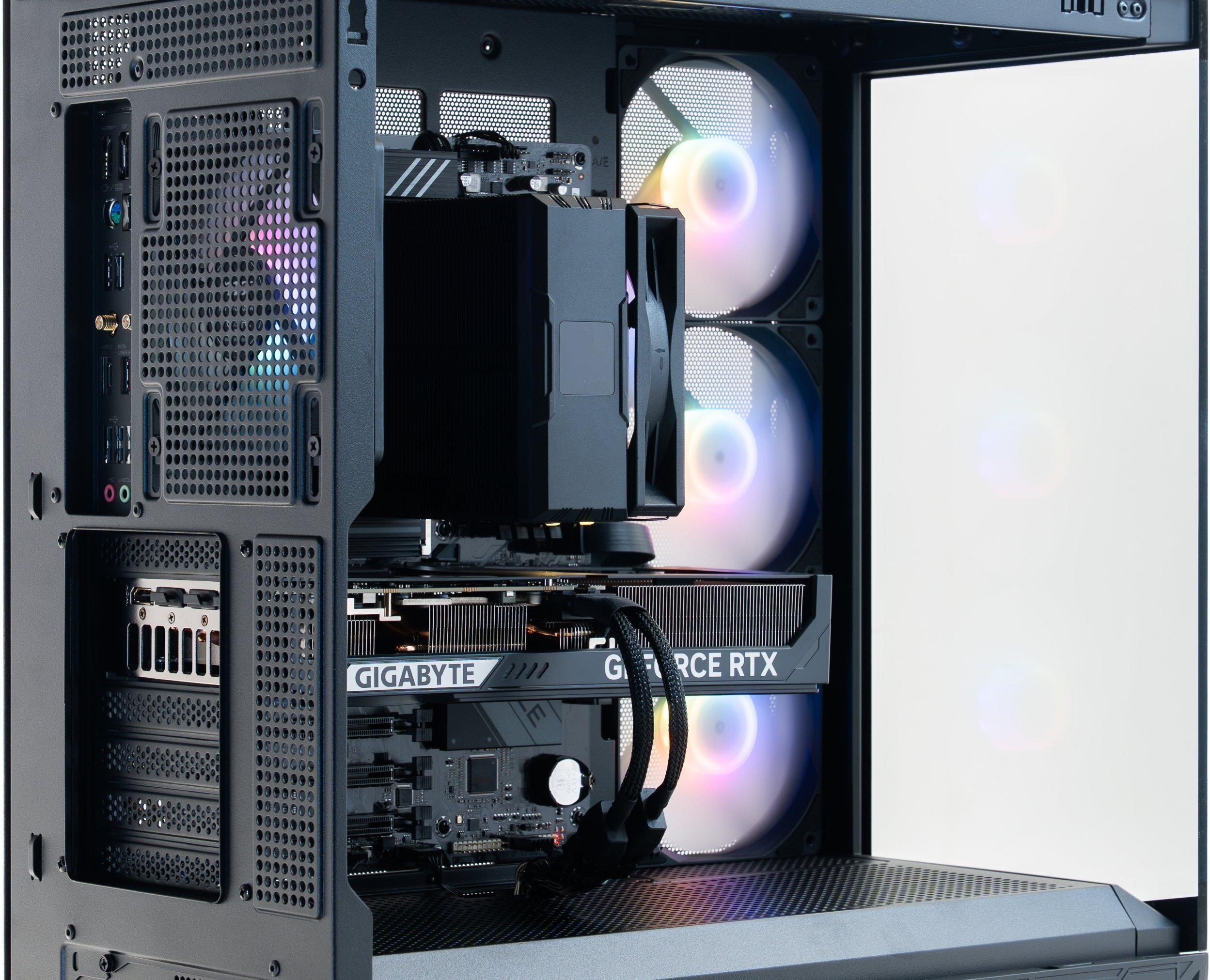 Komputer Game X G100, Ryzen 5 5600X, 16 GB, RTX 5060, 1 TB M.2 PCIe Windows 11 Home — widok 10