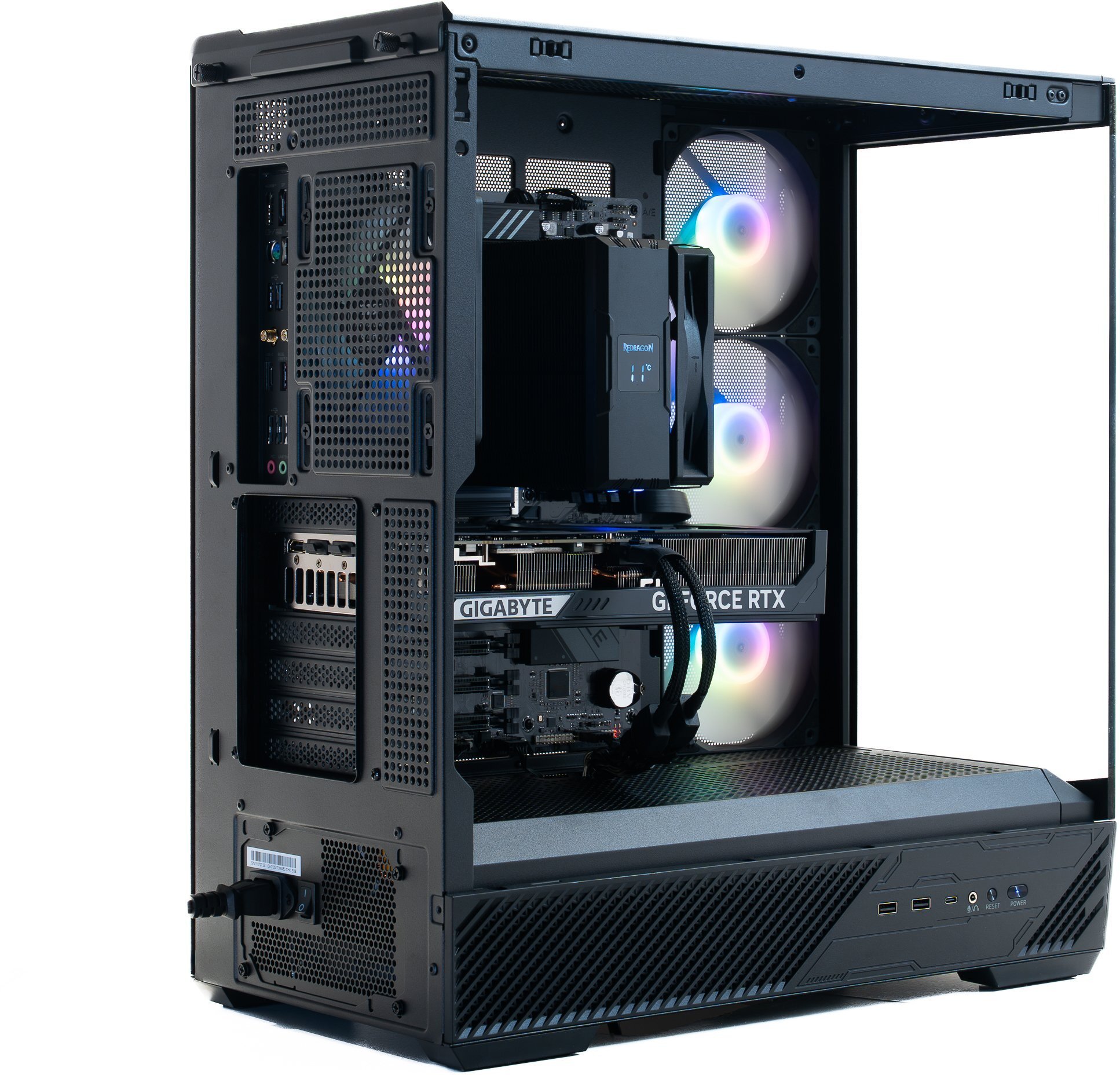 Komputer Game X G100, Ryzen 7 7700X, 32 GB, RTX 5060 Ti 16GB, 512 GB M.2 PCIe Windows 11 Home — widok 9