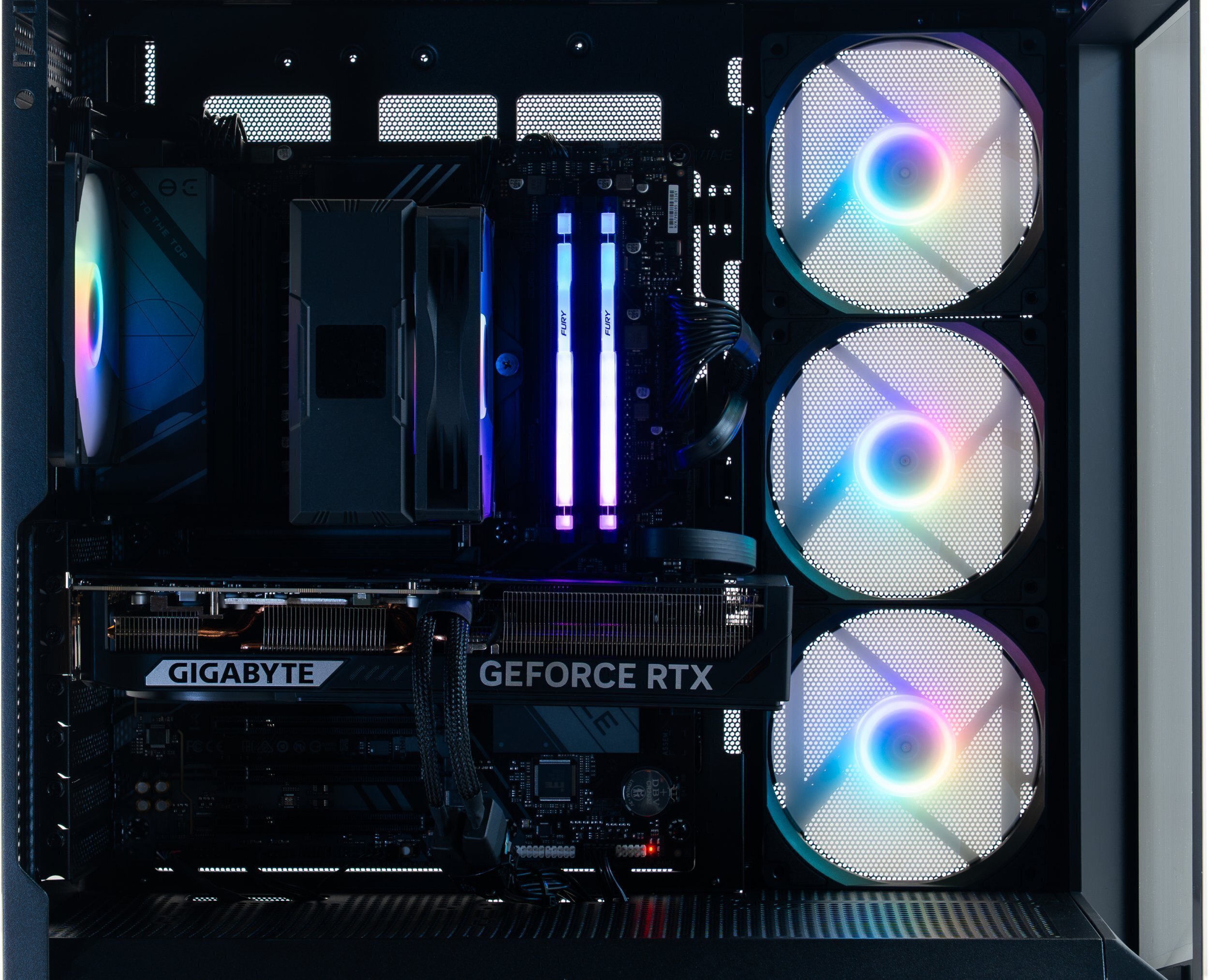 Komputer Game X G100, Ryzen 5 5600X, 16 GB, RTX 5060, 1 TB M.2 PCIe Windows 11 Home — widok 5