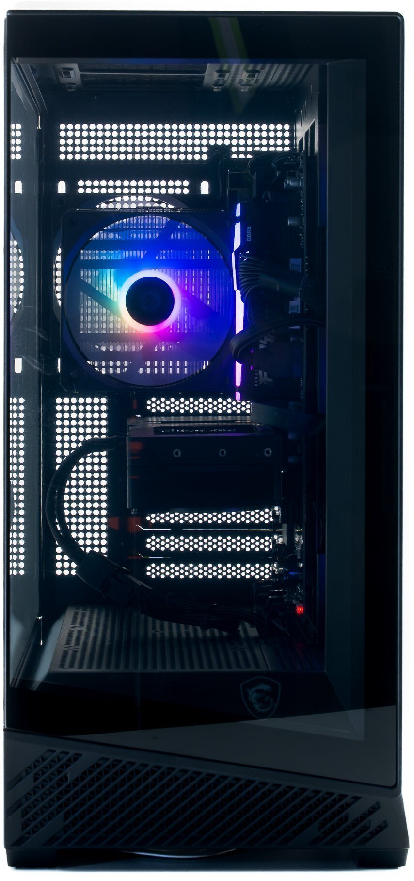 Komputer Game X G100, Ryzen 5 5600X, 16 GB, RTX 5060, 1 TB M.2 PCIe Windows 11 Home — widok 2