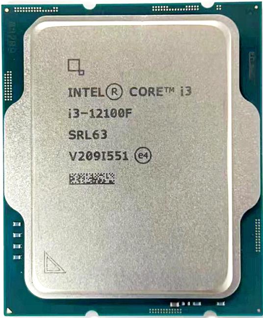 CORE I3-12100F — OEM — procesor z góry