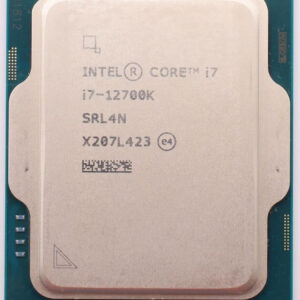 CORE I7-12700K — OEM — procesor z góry