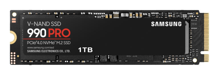 Dysk SSD Samsung 990 PRO 1TB M.2 2280 PCI-E x4 Gen4 NVMe (MZ-V9P1T0BW)