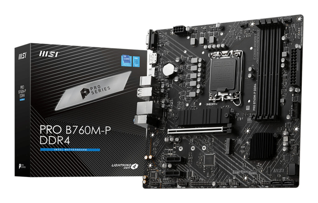 MSI PRO B760M-P DDR4