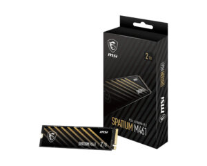 Dysk SSD MSI Spatium M461 2TB M.2 2280 PCI-E x4 Gen4 NVMe (S78-440Q550-P83)