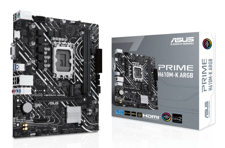 Płyta główna Asus PRIME H610M-K ARGB