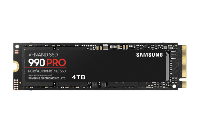 Dysk SSD Samsung 990 PRO 4TB M.2 2280 PCI-E x4 Gen4 NVMe (MZ-V9P4T0BW)