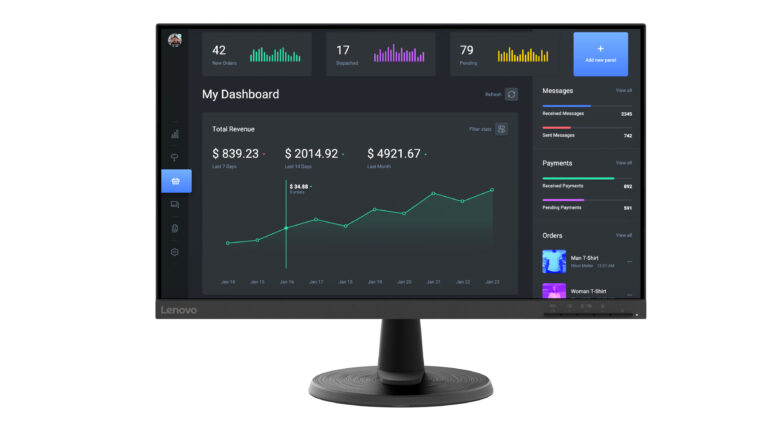 Monitor Lenovo C24-40 (63DCKAT6EU)