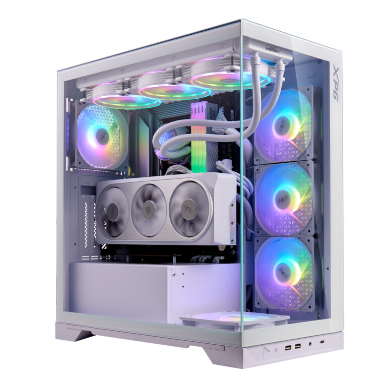 Obudowa ADATA XPG Invader X RGB biała (INVADERXMT-WHCWW)