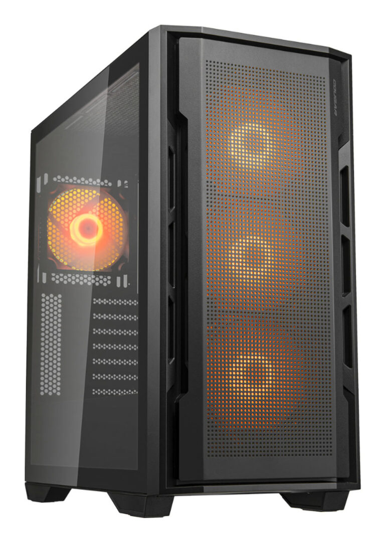 Obudowa Cougar Uniface RGB czarna (CGR-5C78B-RGB)