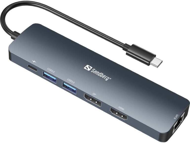 Stacja/replikator Sandberg 8K Display Dock USB-C (136-43)