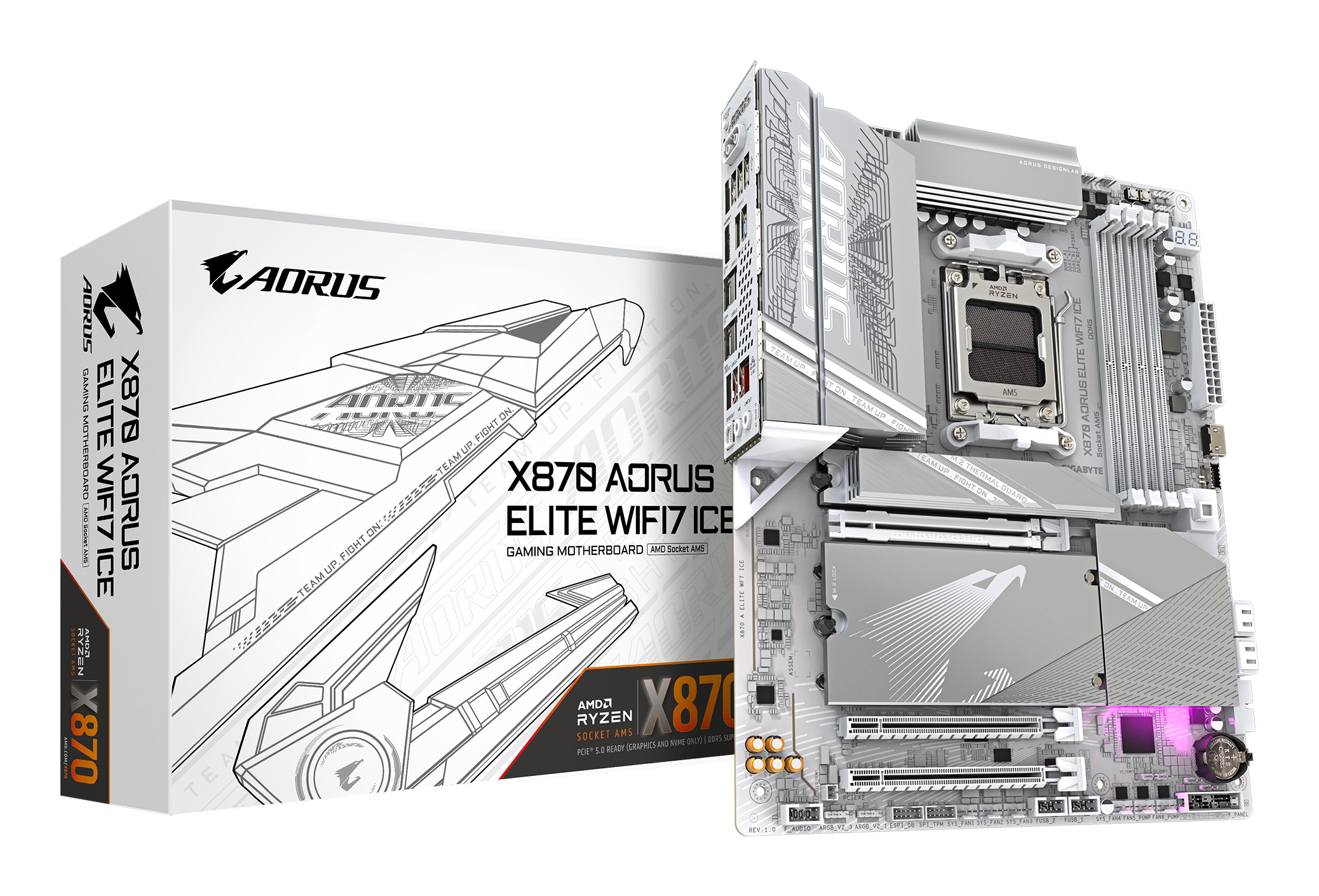 GIGABYTE X870 AORUS ELITE WIFI7 ICE