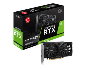 Karta graficzna MSI GeForce RTX 3050 Ventus 2X E OC 6GB GDDR6