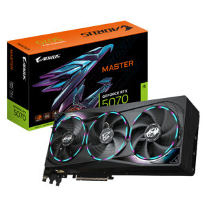 Karta graficzna Gigabyte AORUS GeForce RTX 5070 Master 12GB GDDR7 DLSS4 (GV-N5070AORUS M-12GD)