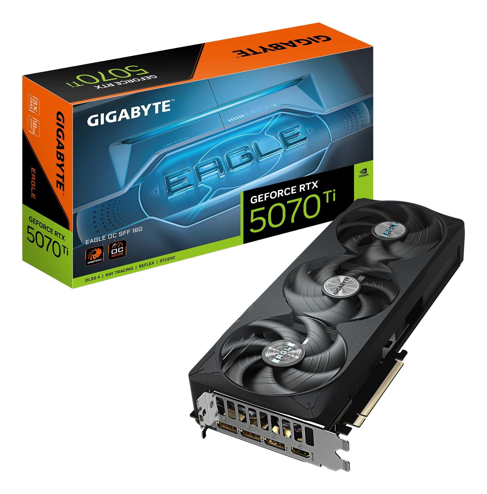 GIGABYTE GeForce RTX 5070 Ti EAGLE OC SFF 16G