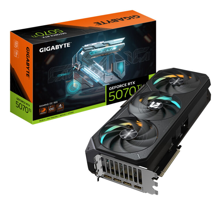 Karta graficzna Gigabyte GeForce RTX 5070 Ti Gaming OC 16GB GDDR7 DLSS4 (GV-N507TGAMING OC-16GD)