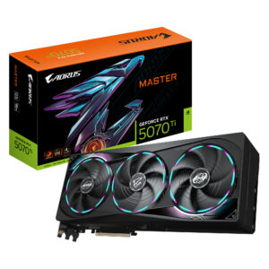 Karta graficzna Gigabyte AORUS GeForce RTX 5070 Ti Master 16GB GDDR7 DLSS4 (GV-N507TAORUS M-16GD)
