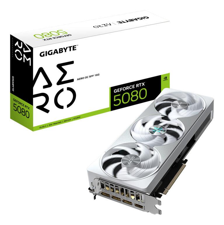GIGABYTE GeForce RTX 5080 AERO OC SFF 16G