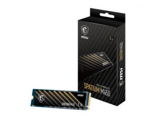 Dysk SSD MSI Spatium M450 V1 1TB M.2 2280 PCI-E x4 Gen4 NVMe (S78-440L0M0-P83)