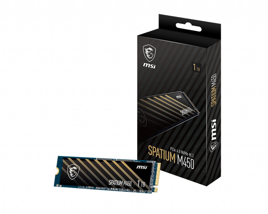 MSI SPATIUM M450 PCIe 4.0 NVMe M.2 1TB