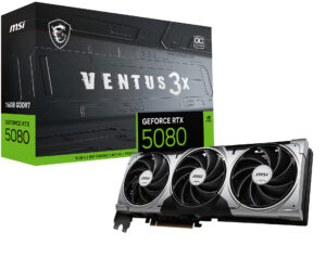 Karta graficzna MSI GeForce RTX 5080 Ventus 3X OC 16GB GDDR7 DLSS4