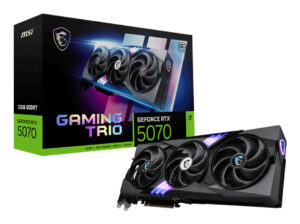 Karta graficzna MSI GeForce RTX 5070 Gaming Trio OC 12GB GDDR7 DLSS4