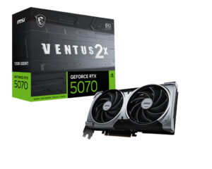 Karta graficzna MSI GeForce RTX 5070 Ventus 2X OC 12GB GDDR7 DLSS4