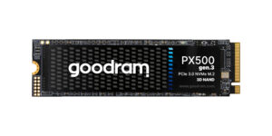 Dysk SSD GoodRam PX500 gen. 3 256GB M.2 2280 PCI-E x4 Gen4 NVMe (PX500 GEN.3 SSDPR-PX500-256-80-G3)