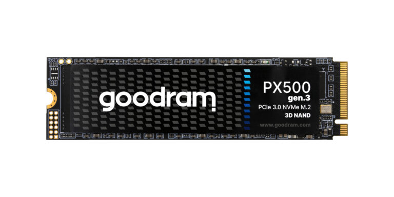 Dysk SSD GoodRam PX500 gen. 3 256GB M.2 2280 PCI-E x4 Gen4 NVMe (PX500 GEN.3 SSDPR-PX500-256-80-G3)