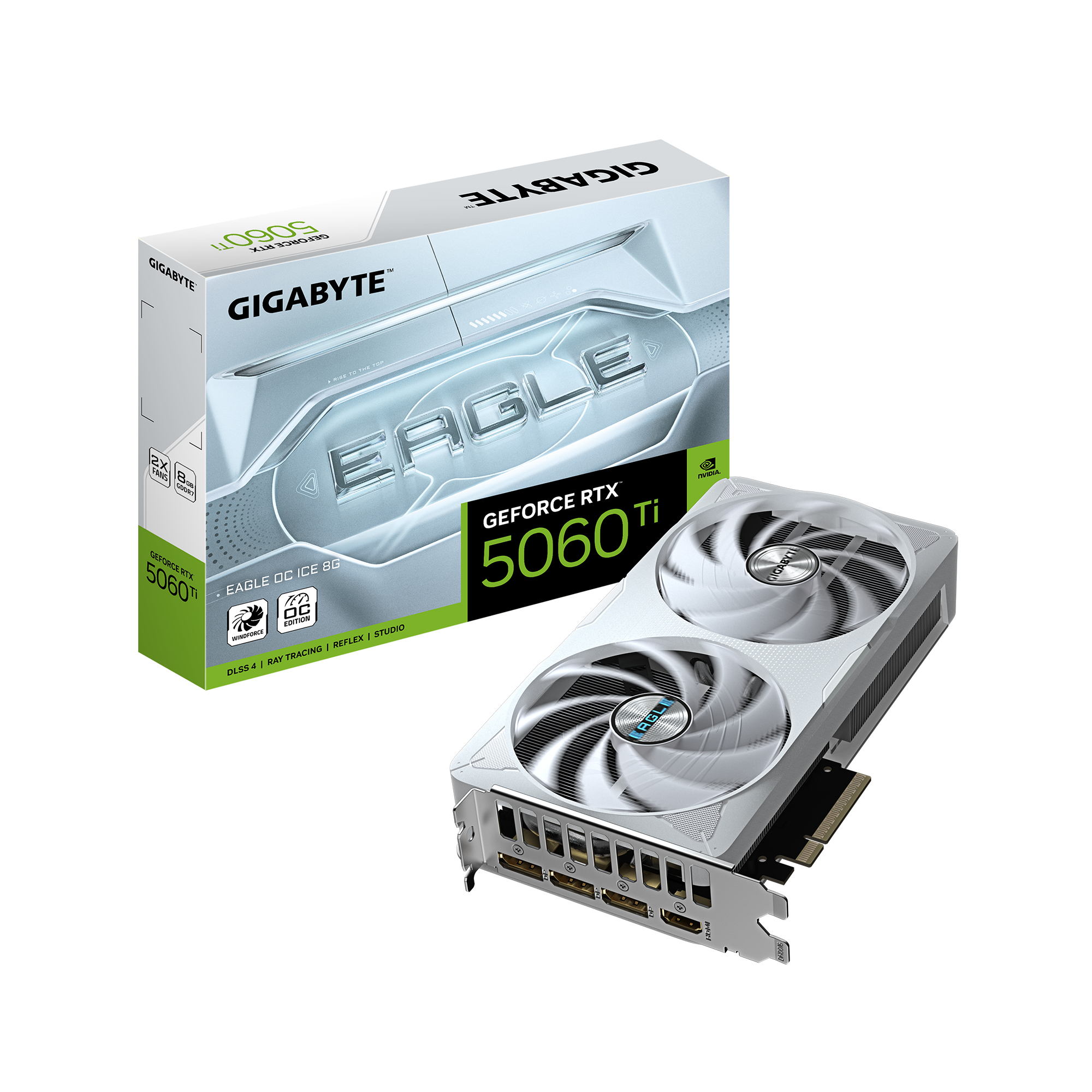 GIGABYTE GeForce RTX 5060 Ti EAGLE OC ICE 8G