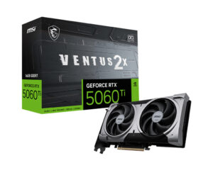 Karta graficzna MSI GeForce RTX 5060 Ti Ventus 2X OC Plus 16GB GDDR7 DLSS4