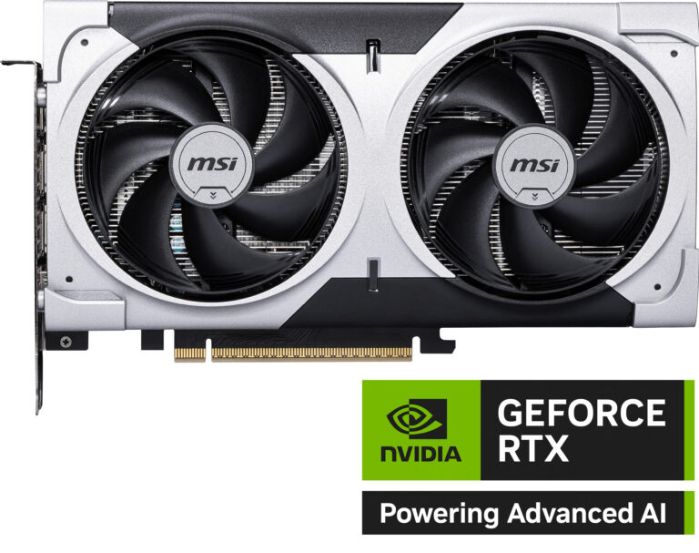 Karta graficzna MSI GeForce RTX 5060 Ti Ventus 2X OC Plus 8GB GDDR7 DLSS4