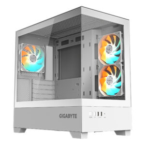 Obudowa Gigabyte C201 Panoramic Ice ARGB biała (GB-C201PI)