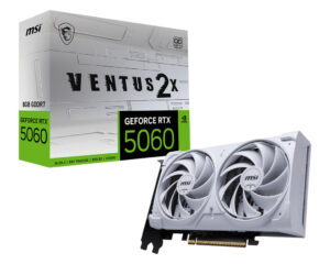 Karta graficzna MSI GeForce RTX 5060 Ventus 2X OC White 8GB GDDR7 DLSS4