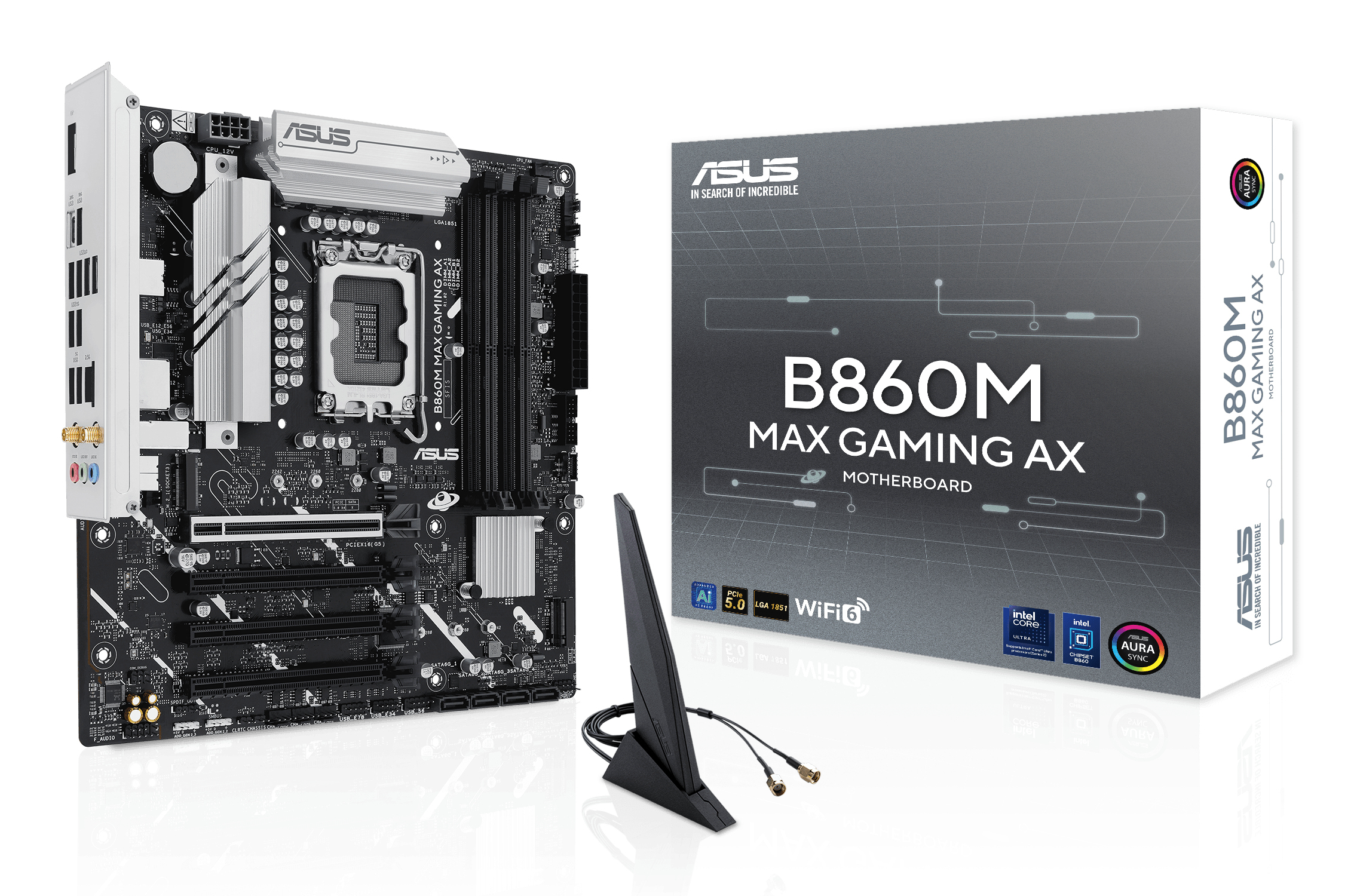 ASUS B860M MAX GAMING AX