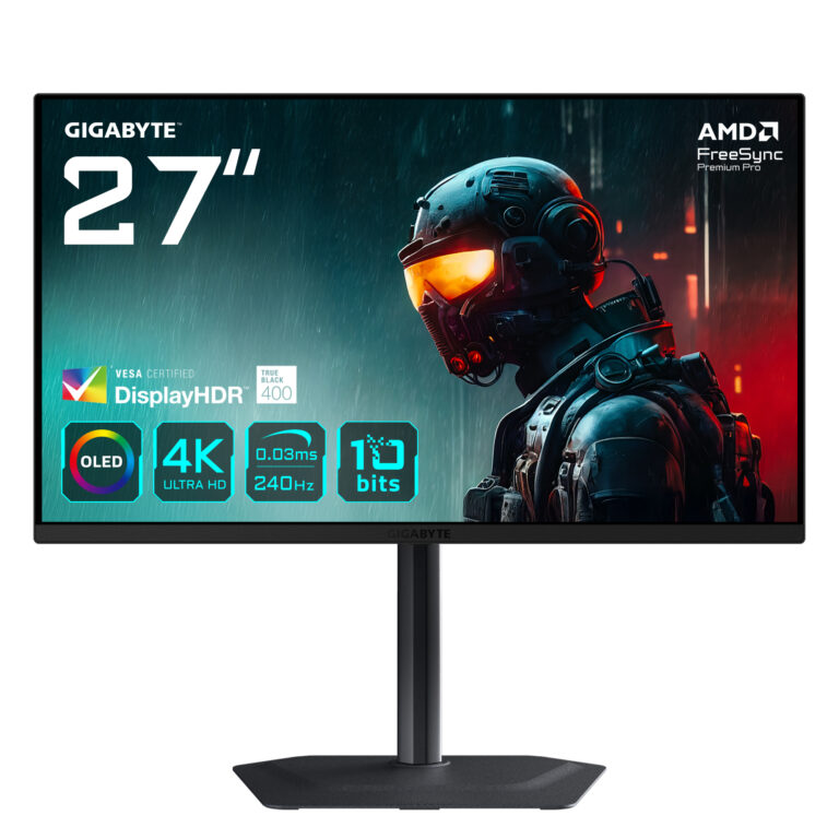GIGABYTE MO27U2 OLED 4K UHD Gaming Monitor