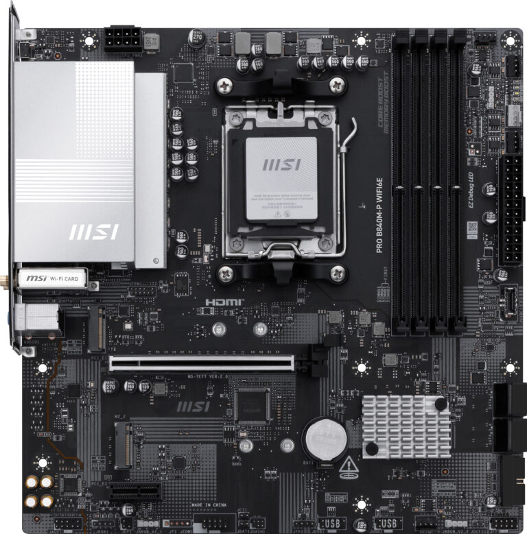 MSI PRO B840M-P WIFI6E