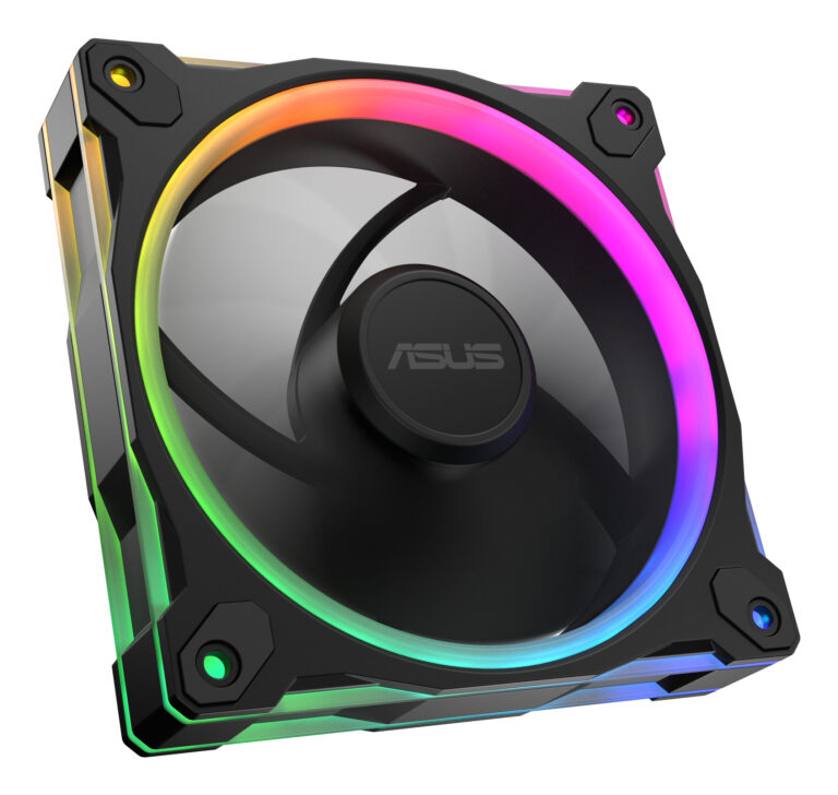 Wentylator Asus Prime MR120 ARGB czarny (90DA00I0-B09000)