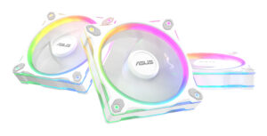 Wentylator Asus Prime MR120 ARGB Reverse Blade 3-pack biały (90DA00L3-B09020)