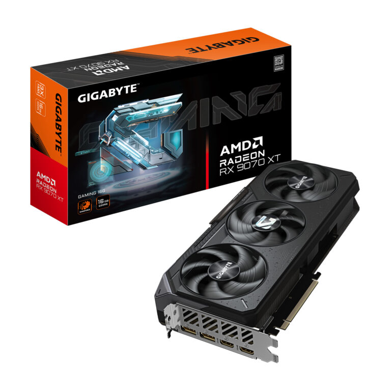 Karta graficzna Gigabyte Radeon RX 9070 XT Gaming 16GB GDDR6 (GV-R9070XTGAMING-16GD)