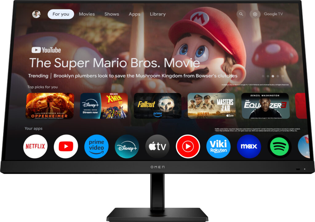 HP OMEN by HP 31.5 inch UHD 144Hz Smart Gaming Monitor - OMEN 32x