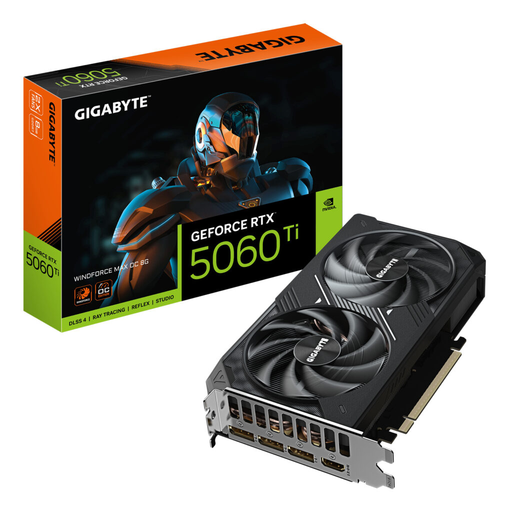 GIGABYTE GeForce RTX 5060 Ti WINDFORCE MAX OC 8G