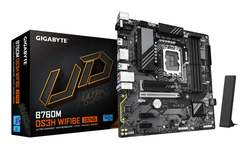 GIGABYTE B760M DS3H WIFI6E GEN5