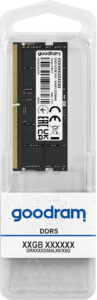 Pamięć do laptopa GoodRam SODIMM, DDR5, 8 GB, 5600 MHz, CL46 (GR5600S564L46S/8G)