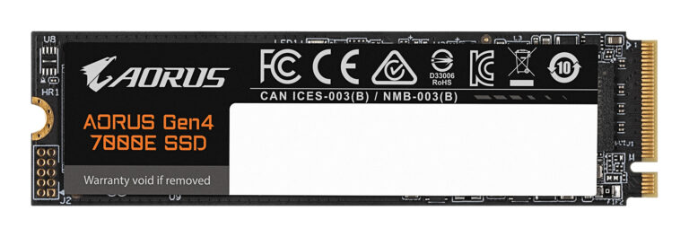 Dysk SSD Gigabyte AORUS Gen4 7000E 1TB M.2 2280 PCI-E x4 Gen4 NVMe (AG470E1TB)