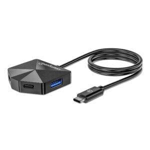 Stacja/replikator Manhattan 4-Port USB 3.2 Gen1 Combo Hub USB-C (181150)