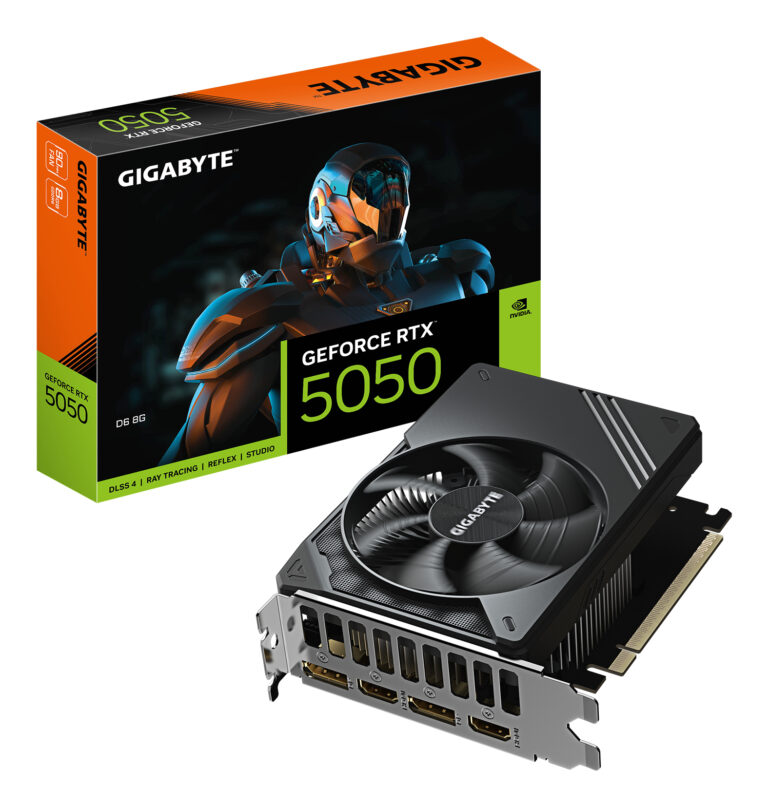 Karta graficzna Gigabyte GeForce RTX 5050 D6 8GB GDDR6 DLSS4 (GV-N5050D6-8GD)