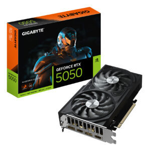 Karta graficzna Gigabyte GeForce RTX 5050 Windforce OC V2 8GB GDDR6 DLSS4 (GV-N5050WF2OCV2-8GD)